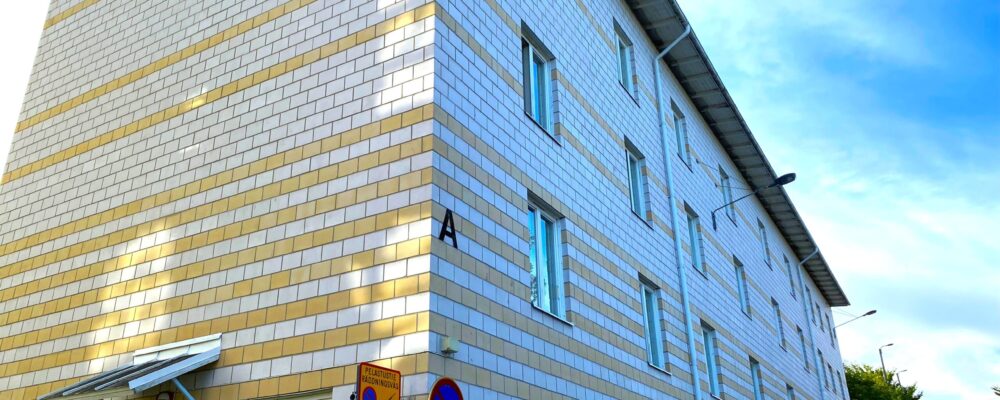 Jiiri Rakennuttajat ja Kiinteistö Oy Pikipruukki yhteistyökohde Olympiakatu 10 A, Vaasa